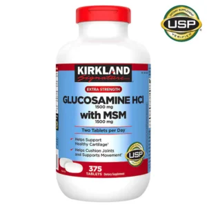 KIRKLAND, GLUCOSAMINE W/MSM, 375CT