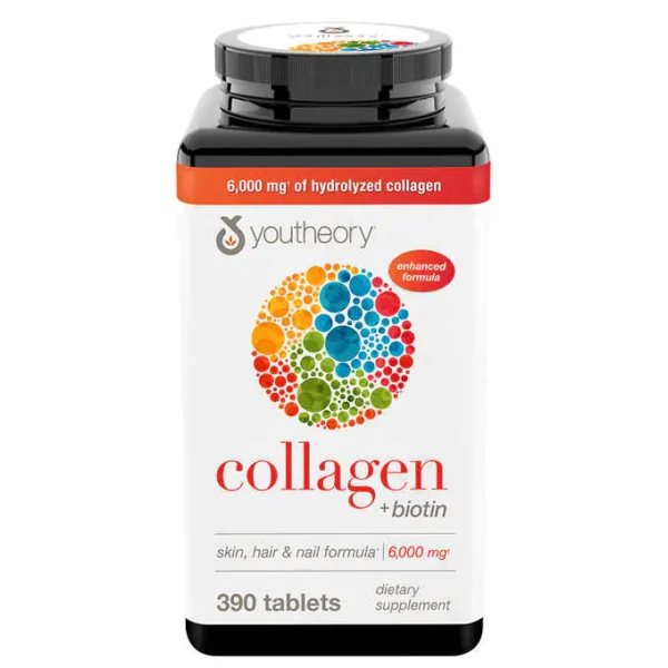 YOUTHEORY, COLLAGEN, 390 TABLETS