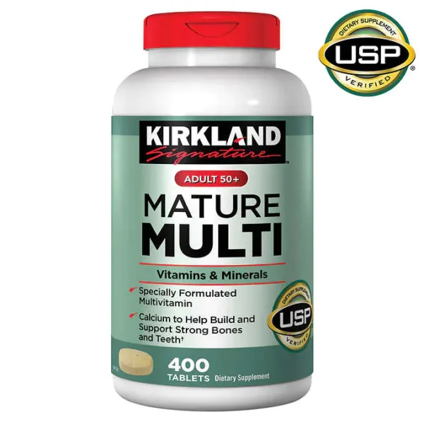 KIRKLAND MATURE ADULT MULTI 400 TABLETS