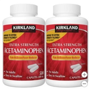 Kirkland Signature Extra Strength Acetaminophen 500 mg., 1,000 Caplets
