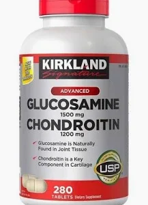 Kirkland Signature Glucosamine & Chondroitin, 280 Tablets